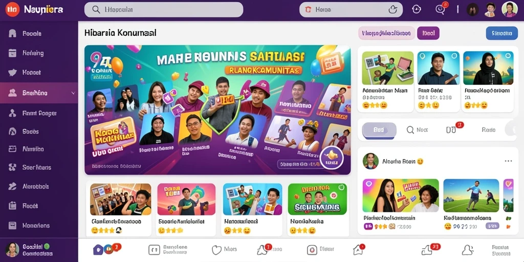 Contoh level dengan tantangan menarik.