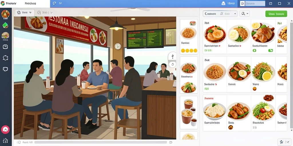 Screenshot dalam permainan yang menunjukkan momen mendebarkan.