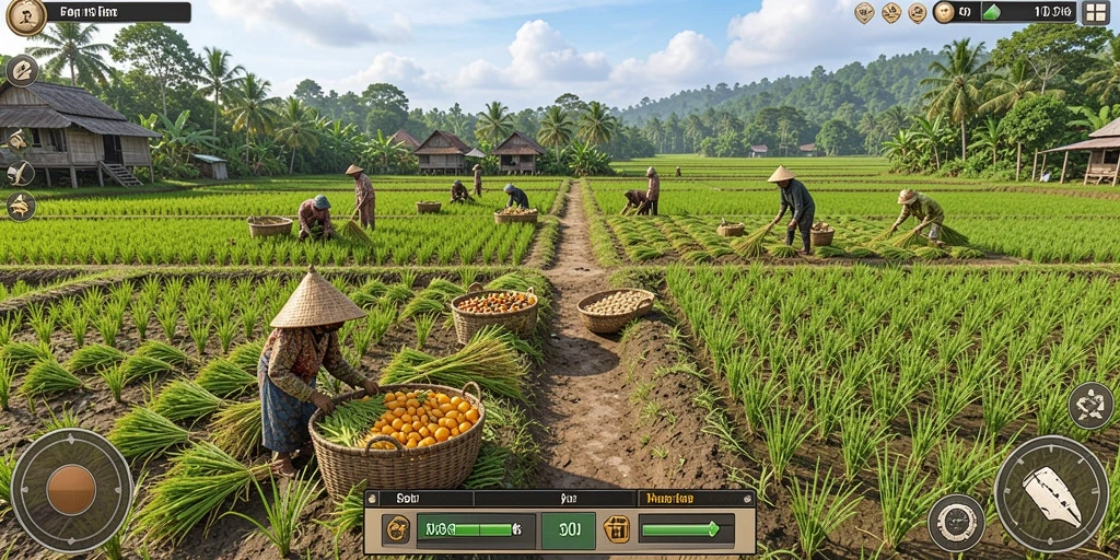 Fitur sosial untuk berinteraksi dengan pemain lain.